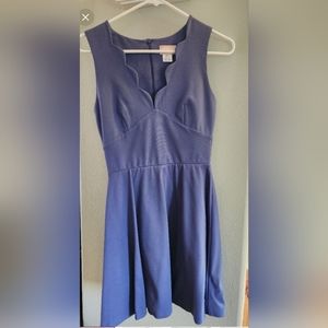 New, periwinkle, dress, size small